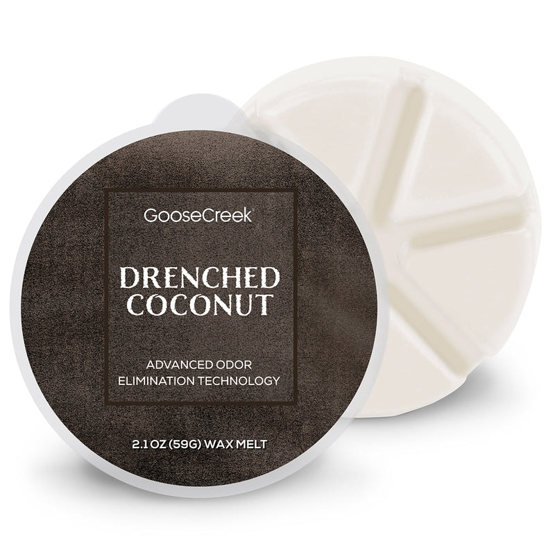 Drenched Coconut Odor Eliminating Wax Melt (S4SYX)