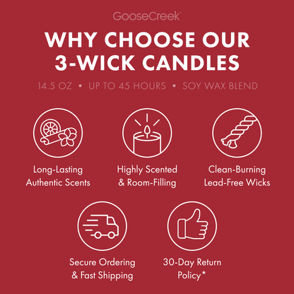Velvet Cherry Large 3-Wick Candle